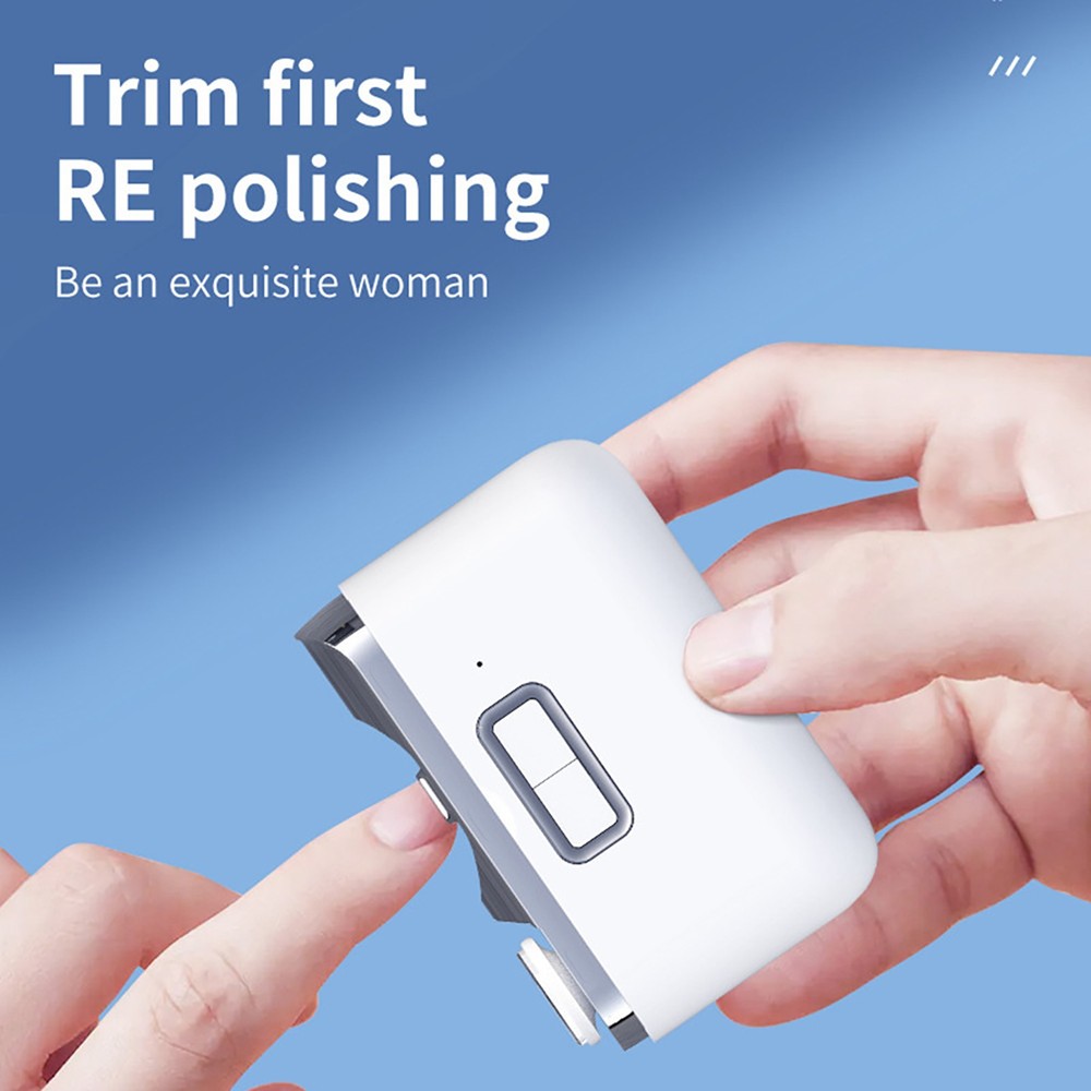 Multi Function Electric Nail Clipper Professional Rechargeable Nail Cutter