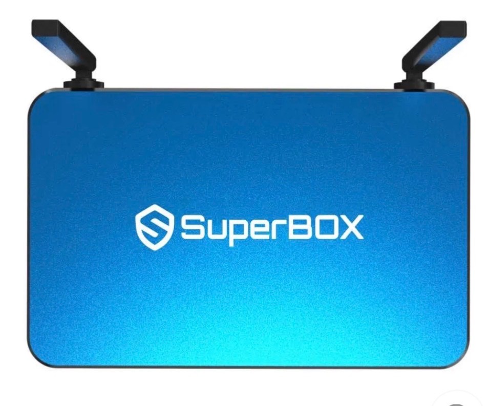 SUPERBOX S7 MAX Streaming Media Player Bundle