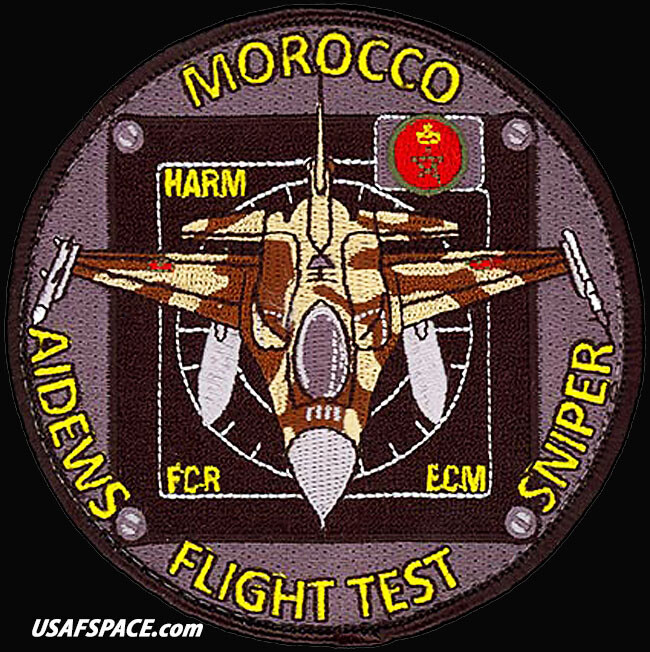 USAF 416th FLIGHT TEST SQ - ADVANCED DEFENSIVE ELECTRONIC WARFARE SUITE - PATCH