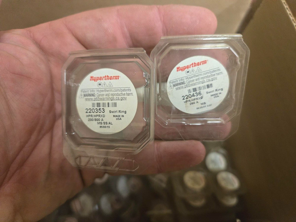hypertherm swirl rings lot