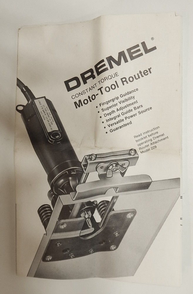 Dremel Routing Attachment Model 229