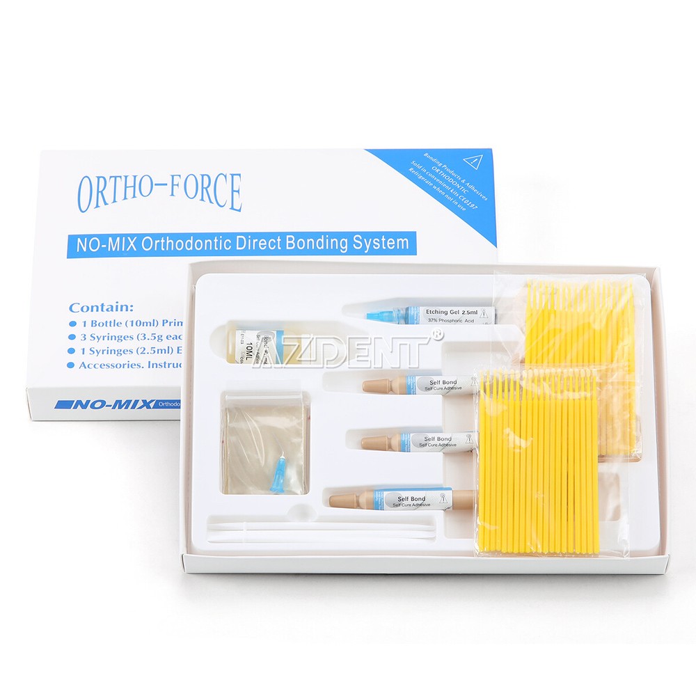 Dental Ortho Direct Paste Adhesive Bonding Self Curing Composite Resin Kit