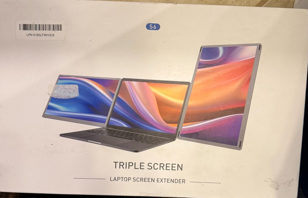 S6 Triple Screen Laptop Screen Extender
