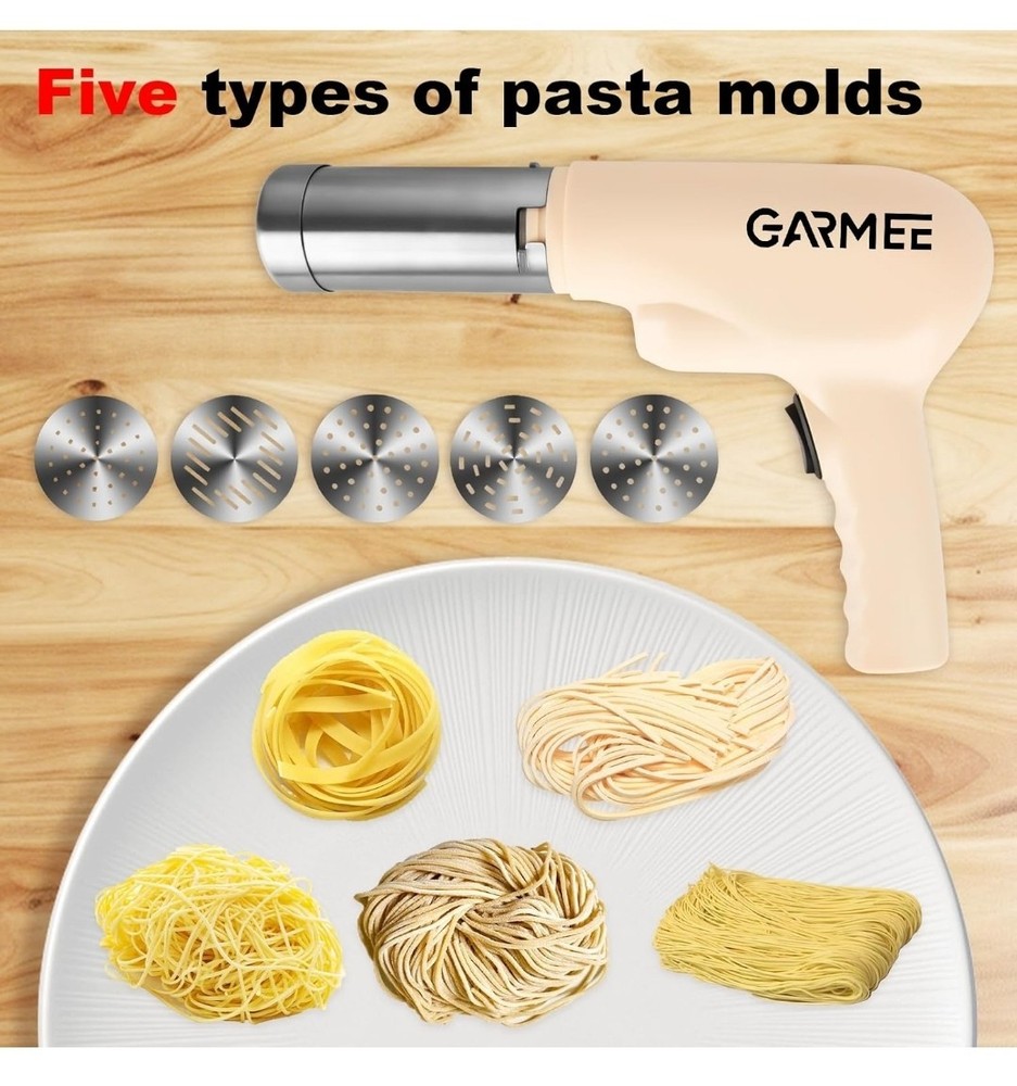 Electric Pasta Maker Machine Noodle Maker - Automatic Spaghetti Maker Pasta R...