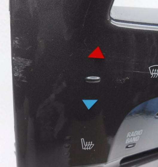 OEM Chevrolet Volt Radio Temperature Control Panel Faceplate-Missing Buttons