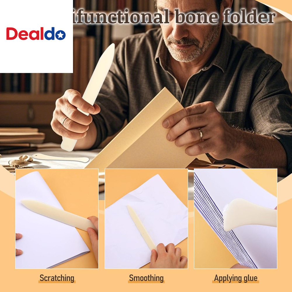 49 Pcs Book Binding Kits for Beginners Hand Bookbinding Tools Bookbinding Suppli