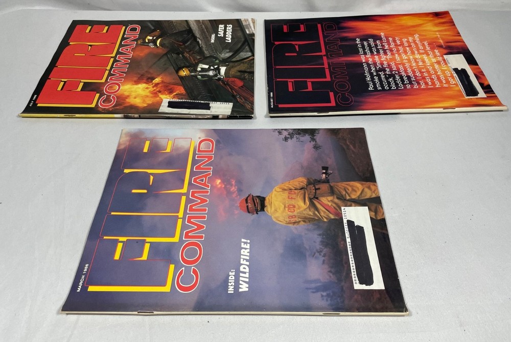 FIRE COMMAND magazine 12 issues from 1986