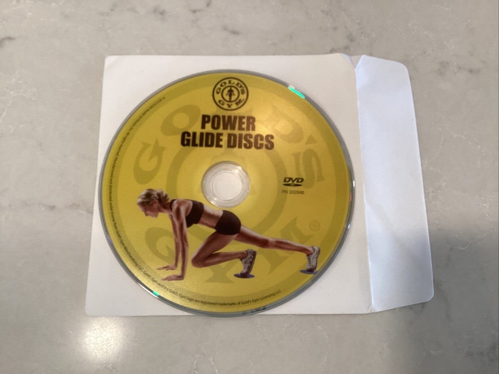 GOLDS GYM POWER GLIDE DISK