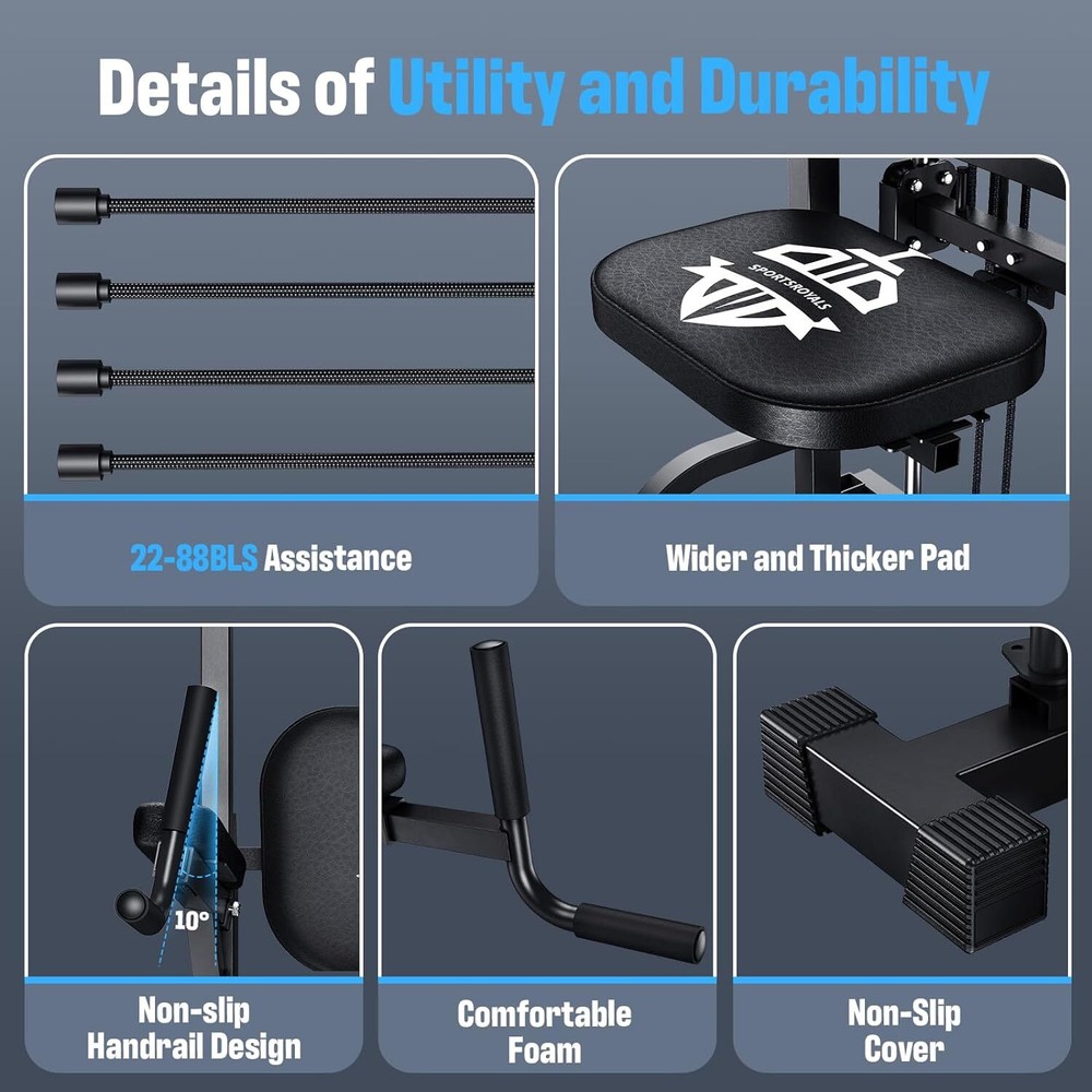 Power Tower Pull Up Dip Station Multi Function Home Gym Strength Training Fitnes