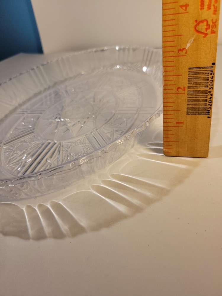 Plastic PVC Starburst Serving Tray