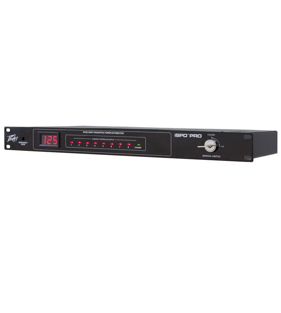 PEAVEY ISPD Pro Programmable Power Sequencer Ships FREE to ALL US Zip Codes