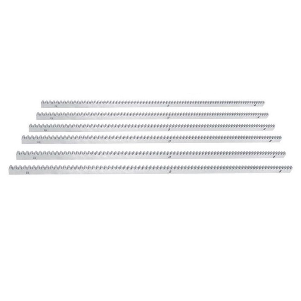 6Pcs Rails Gear Rack Automatic Sliding Gate Opener Operator Rack Sets φ12mm