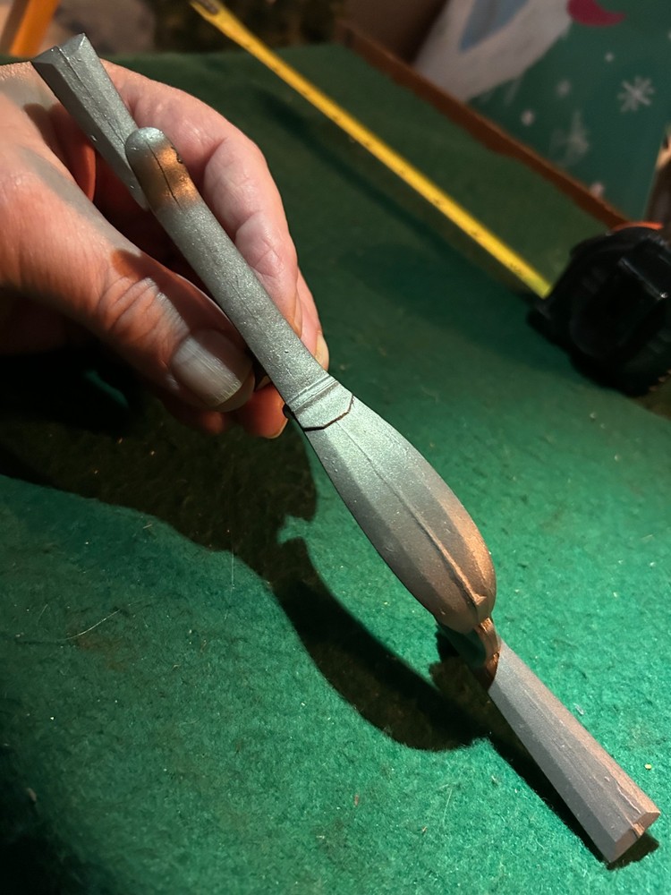 9 1/4' steel muzzle loader rifle trigger guard NOS #9