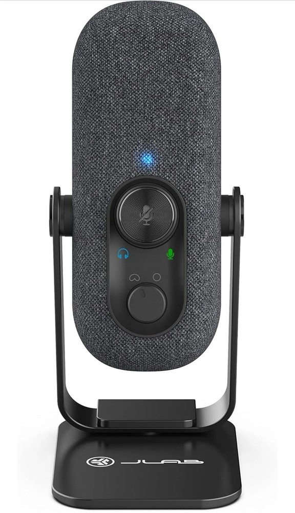 NIB - JLab Go Talk USB Desktop Microphone - 2 Directional Pattern Modes