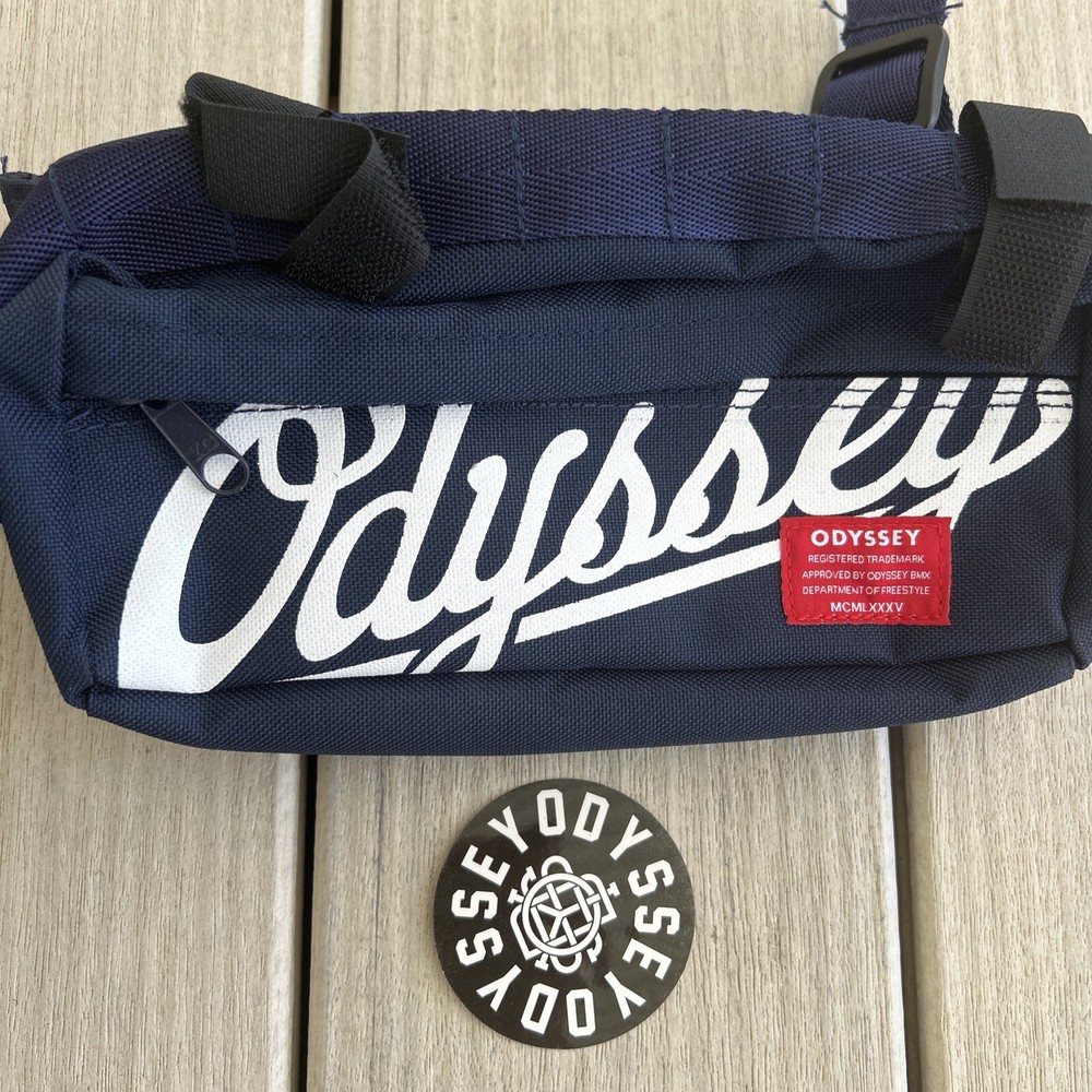 ODYSSEY BMX SWITCH PACK BAG FRAME/BAR/HIP PACK BAG NAVY