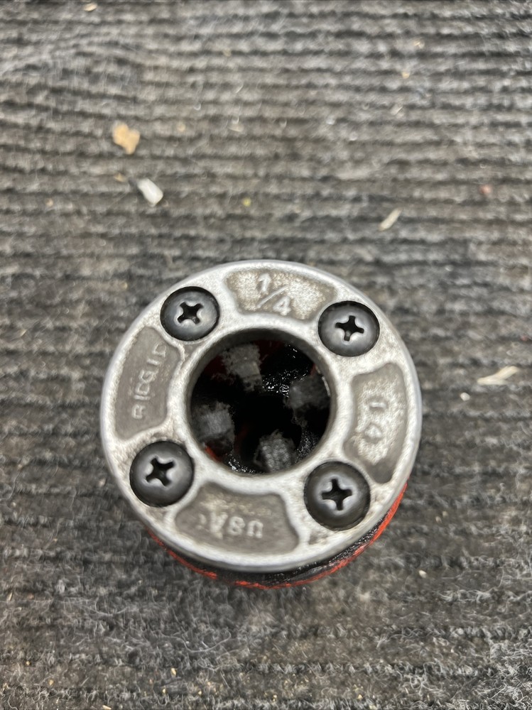 Used RIGID Die Head 1/4"