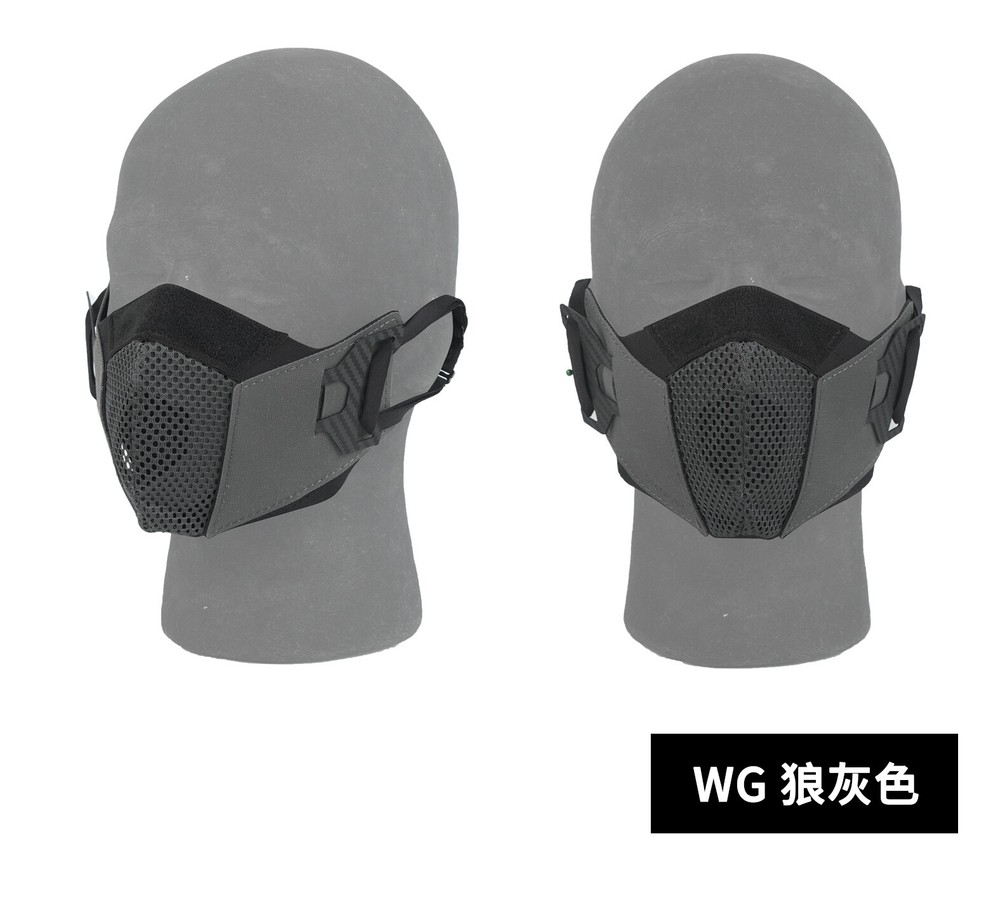 DMgear Tactical Mask CS Half Face Shield Breathable Mouthpiece