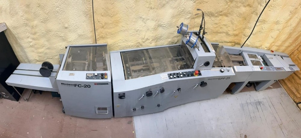 Horizon Stitcher & Folder SPF-20 with HOF Feeder - Working!