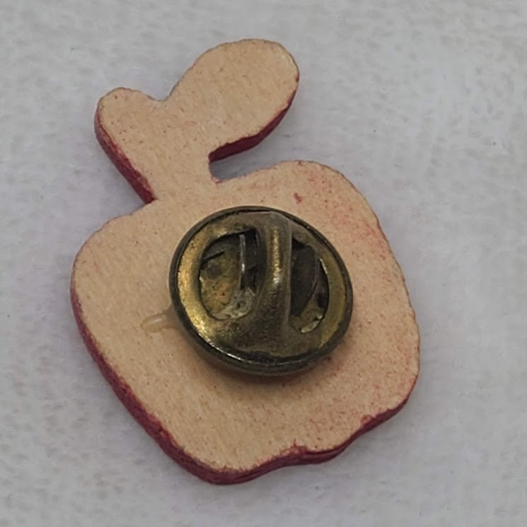 Teachers Make the Difference Lapel Pin Apple Shape