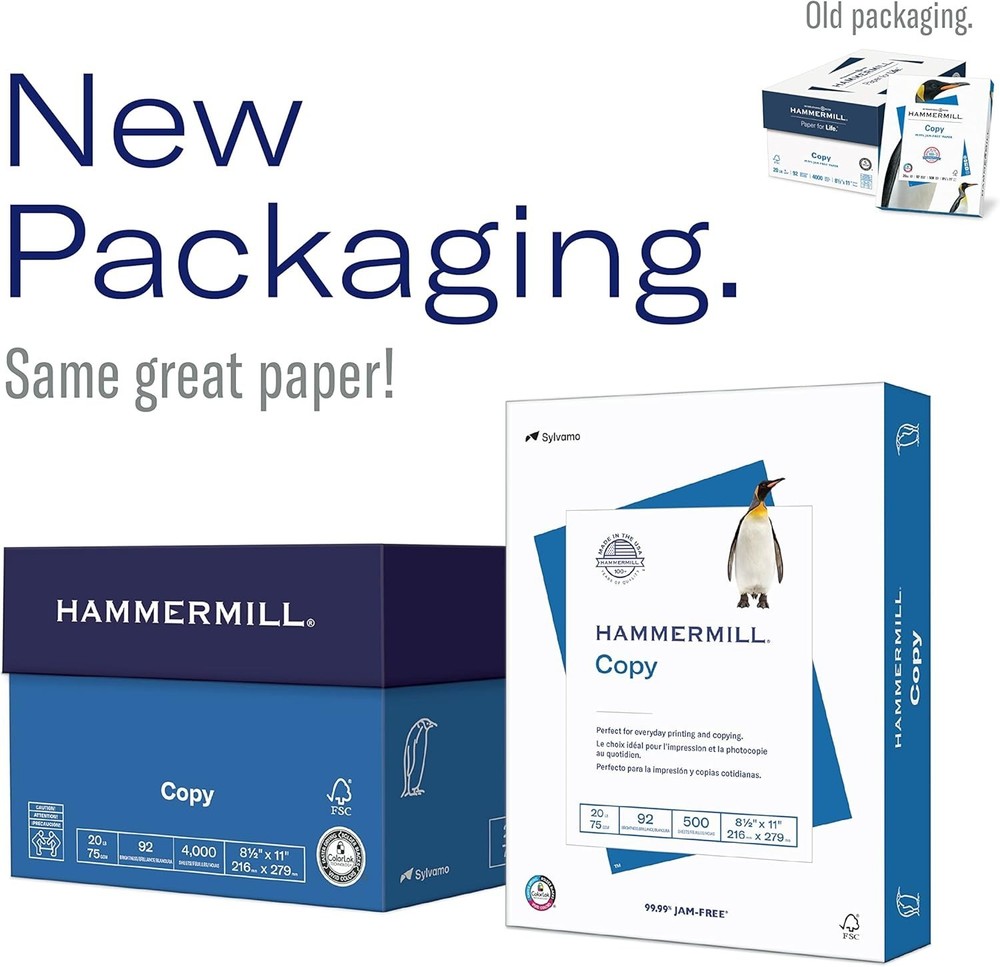 Quality 8.5x11 Copy Paper - 4000 Sheets