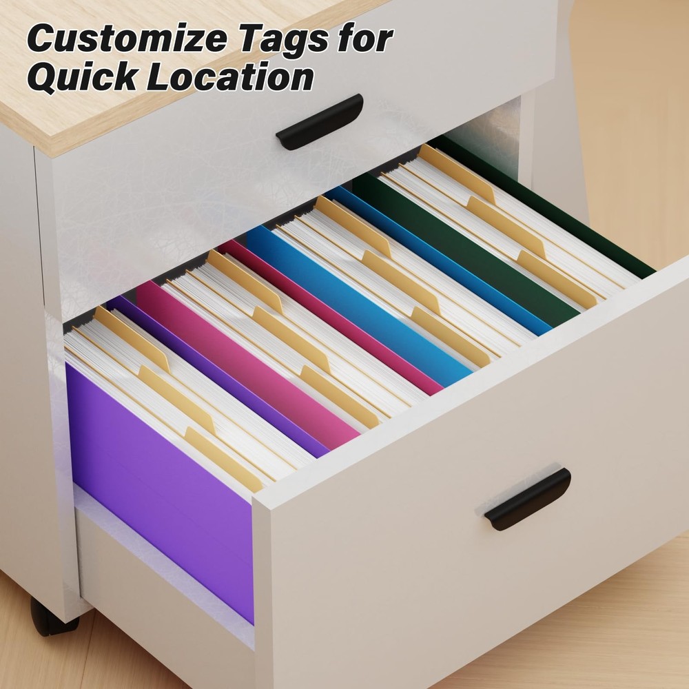 Poly 3.5”Expandable File Pockets,6 Pack Extra Capacity File Pockets Folders,L...