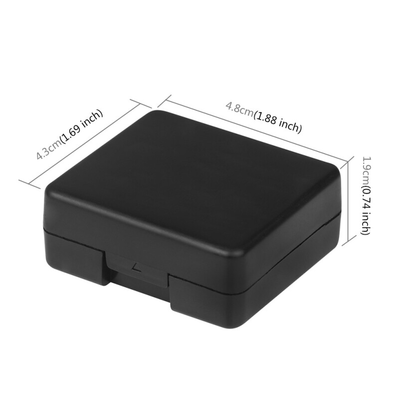 PULUZ For DJI Osmo Action Hard Plastic Battery Storage Box Case