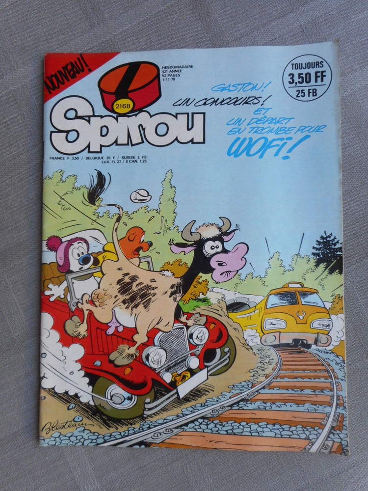 Spirou Weekly No. 2168 Good Condition Complete