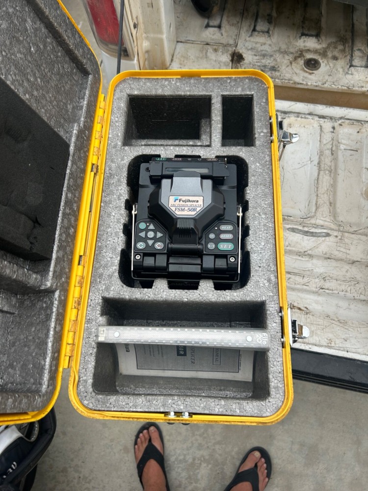 fujikura 50R splice machine