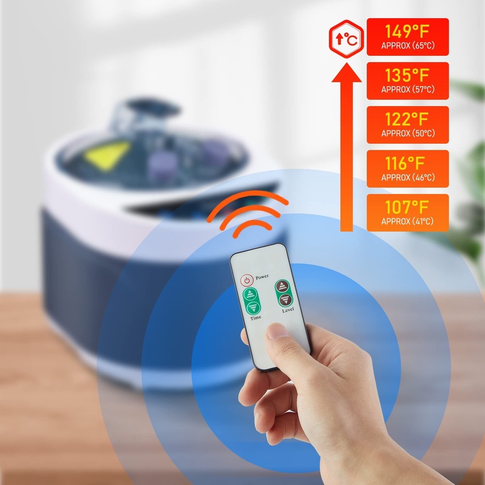 Sauna Steamer, Portable Steam Generator with Remote Control, 4 Liters Stainle...