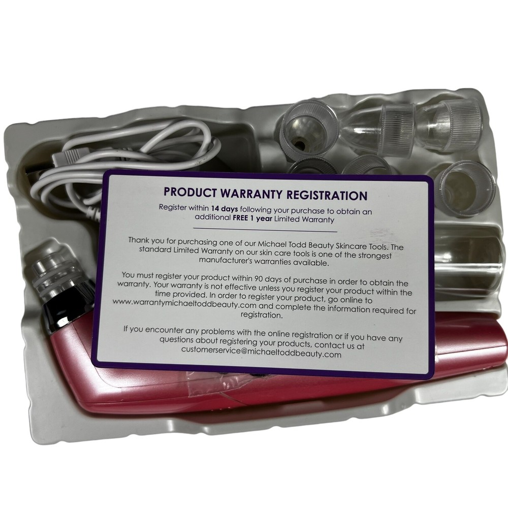Michael Todd Sonic Refresher Wet Dry Microdermabrasion System