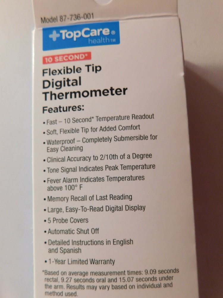 Digital Thermometer Top Care