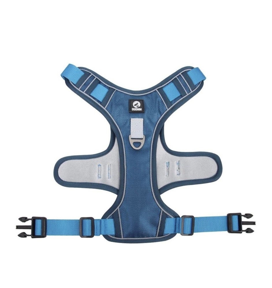 No Pull Dog Harness Adjustable Reflective Pet Harness Easy Control Handle Size L