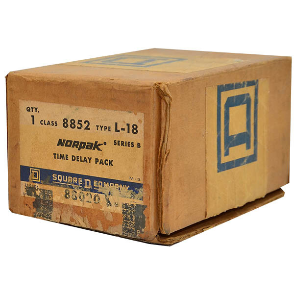 8852-L-18-B Square D Time Delay Pack Norpak --SA