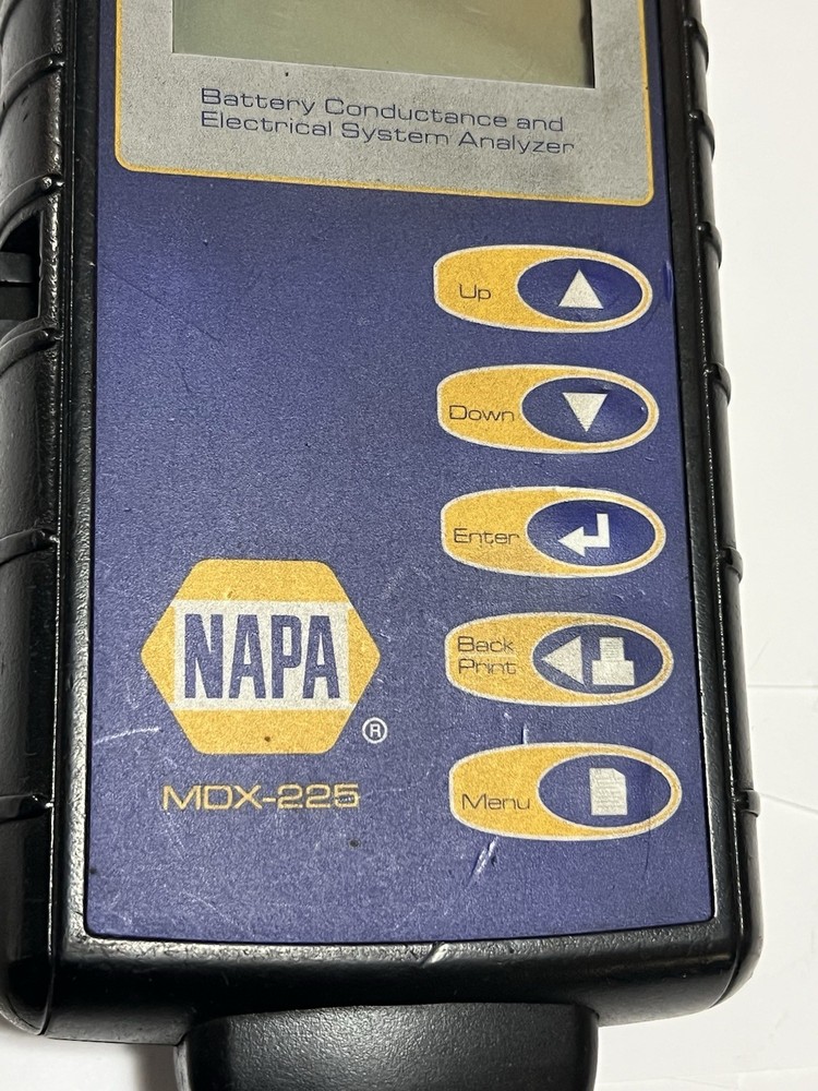 Napa Midtronix MD-225 Battery Conductance Electrical System Analyzer Load Tester