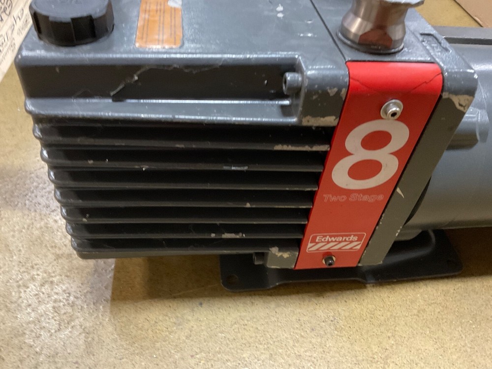 REBUILT E2M8 EDWARDS 8 VACUUM PUMP 3 PHASE VP190