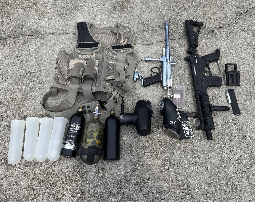 paintball gun With Accesorios