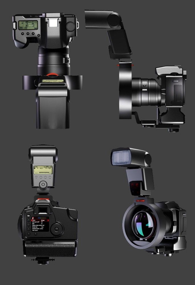 Ray Flash Rotator Bracket for NIKON