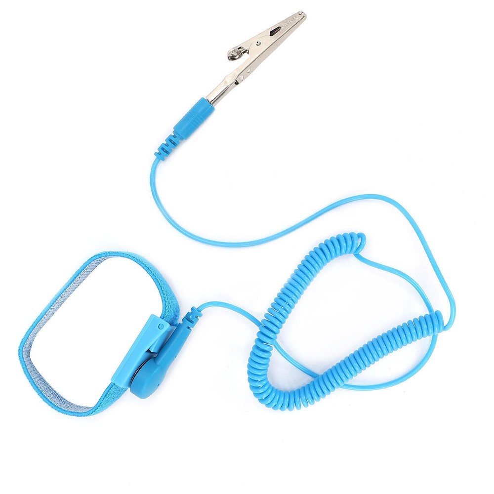Anti Static ESD Wrist Strap Blue Safe Static Release Antistatic Bracelet with