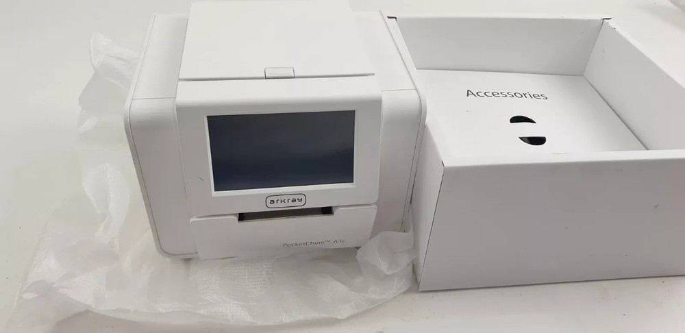 Arkray Compact HbA1c Analyzer PocketChem A1c Advanced rt-100 COMPLETE SET