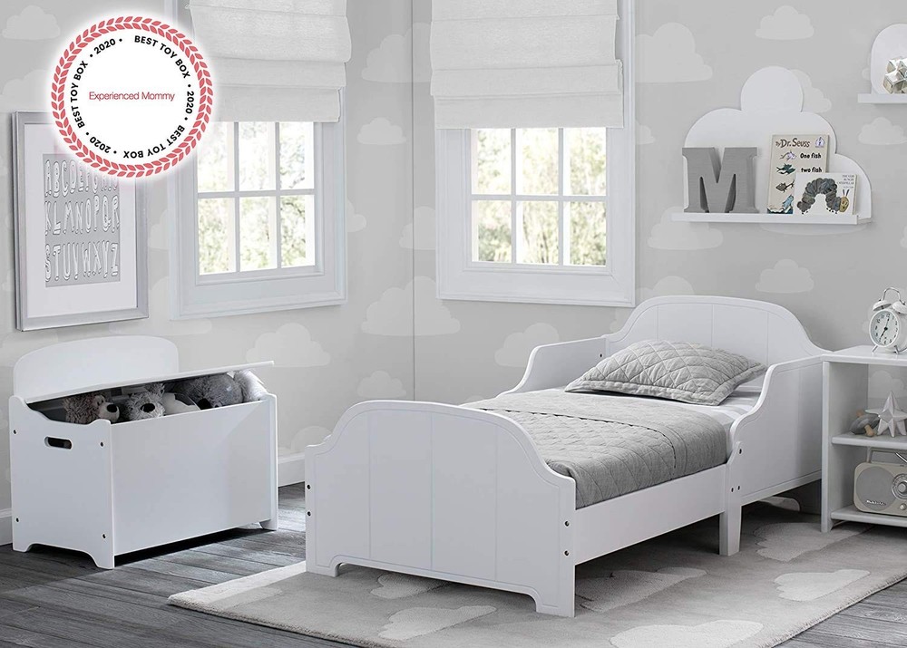 MySize Deluxe Toy Box Bianca White