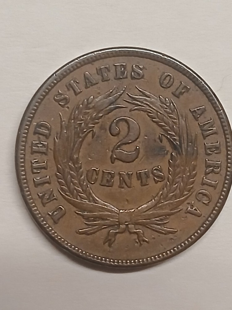 1864 2 cent piece