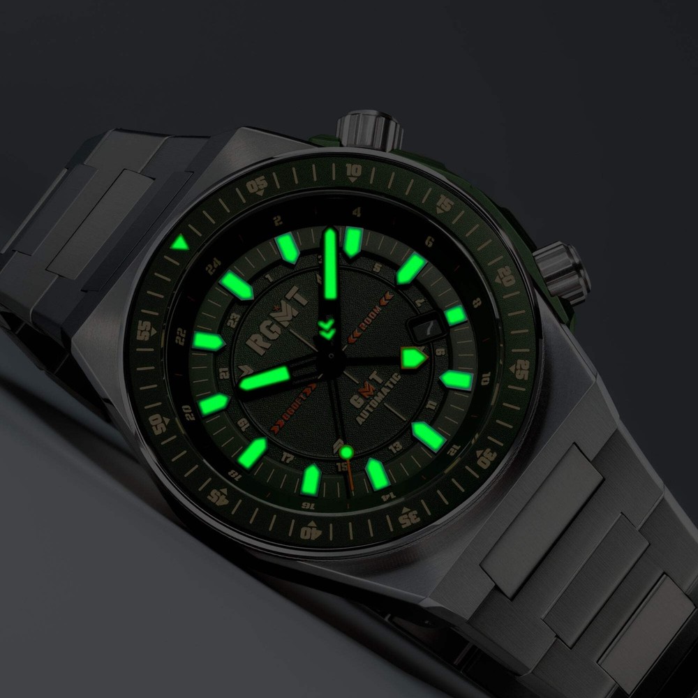 Marksman GMT Automatic Moss Green