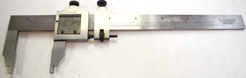 STARRETT Master Vernier Caliper Slightly used with original box
