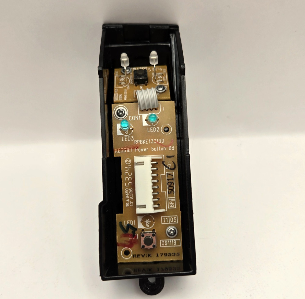 Keurig RPBKE1733130 Power Button Control Board Module – Pulled From Working Unit
