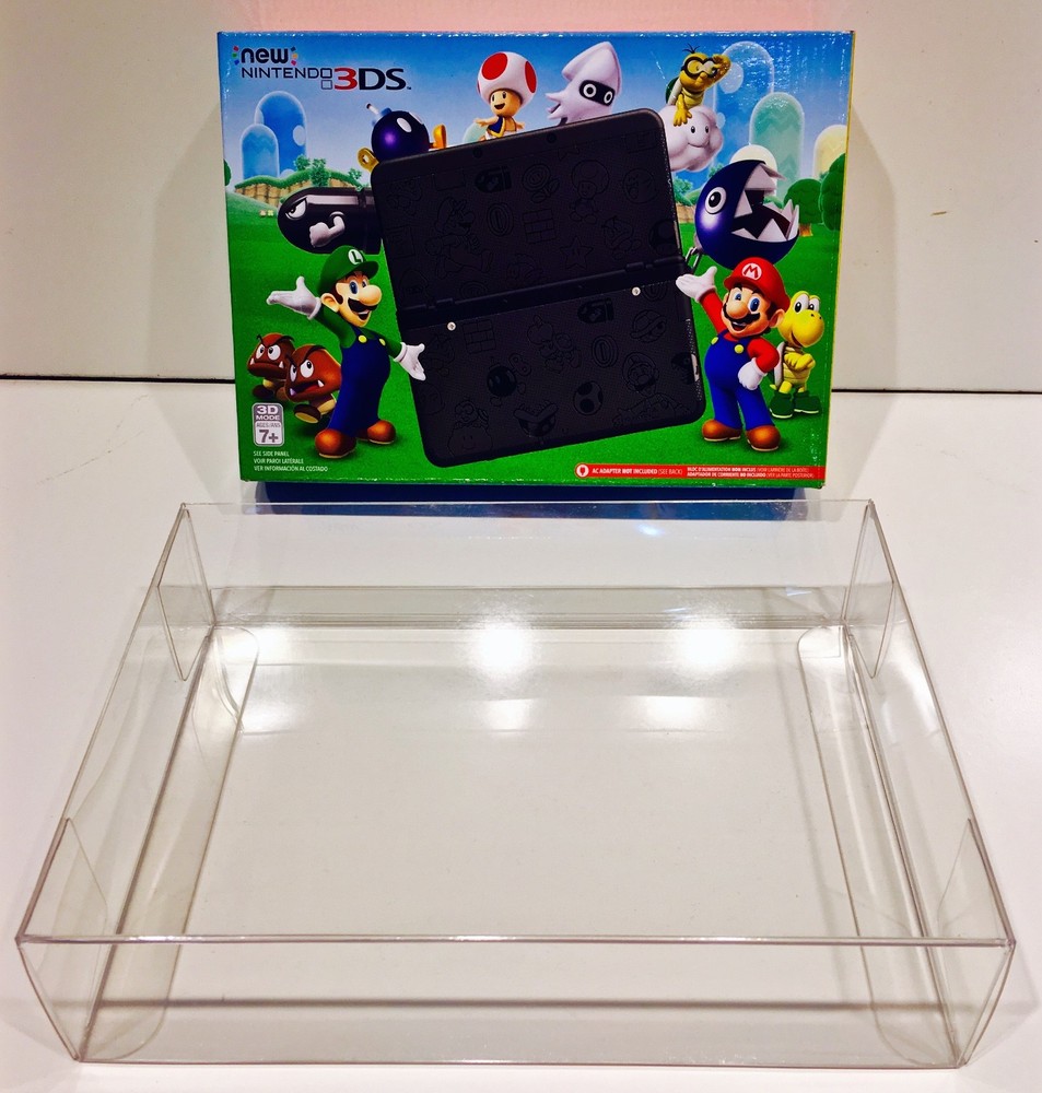 1 Box Protector Only For "New" 3DS BLACK FRIDAY Console Box NTSC Display Case