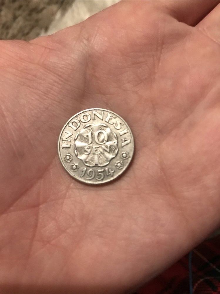 INDONESIA   10 Sen   1954  *