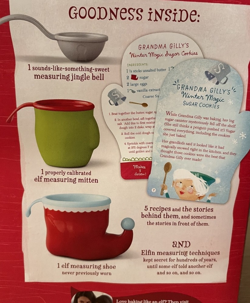 HALLMARK NORTHPOLE BAKE LIKE AN ELF BAKE SET NEW