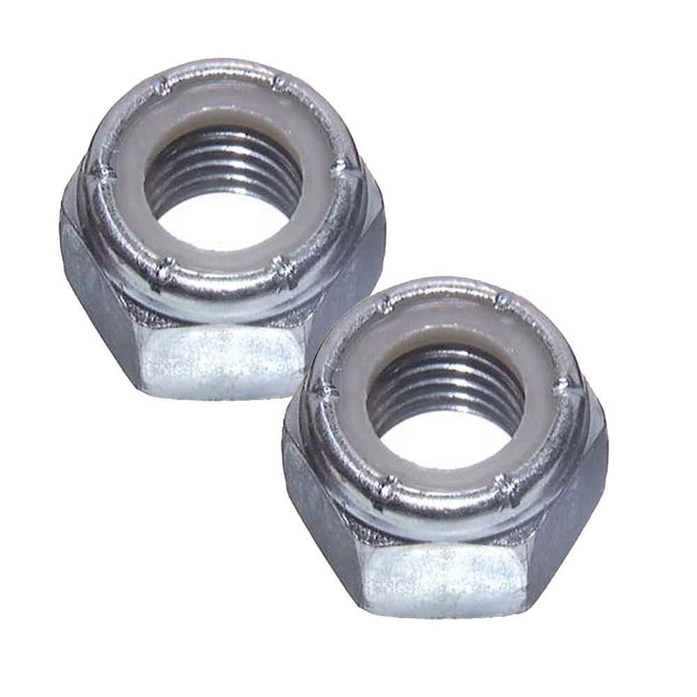Homelite Ridgid Ryobi 2 Pack 1/4" Lock Nut - 678016006-2PK