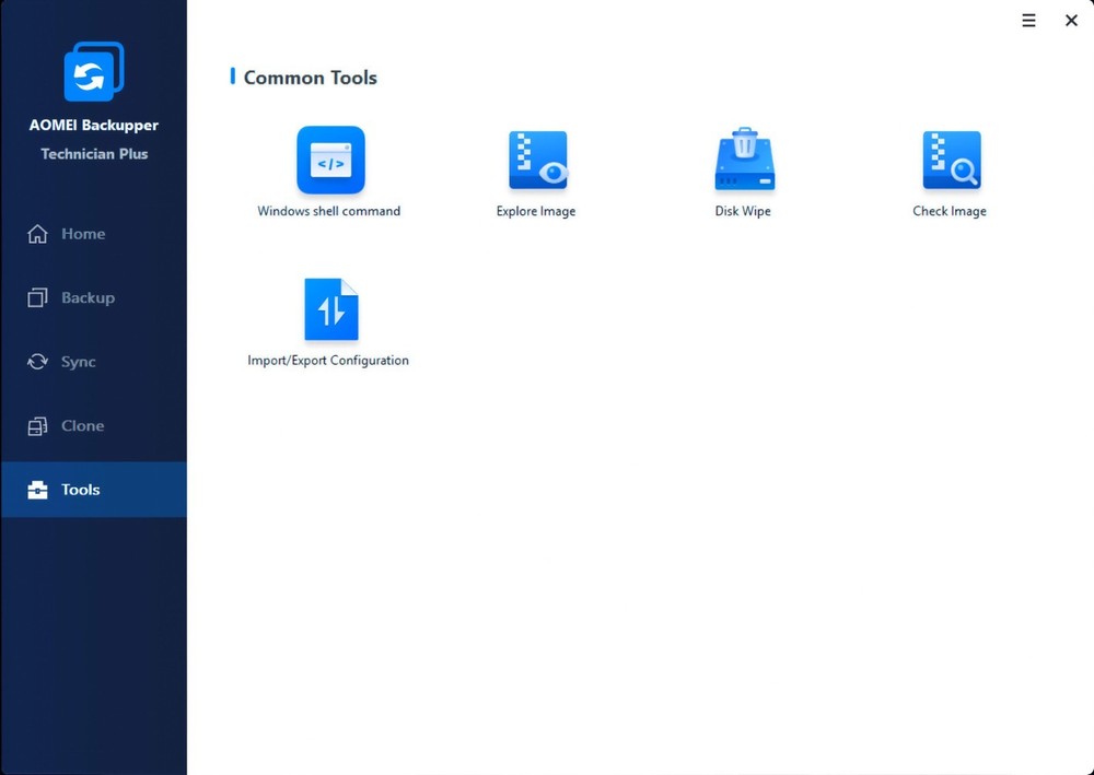 AOMEI Backupper Technician Plus Bootable USB