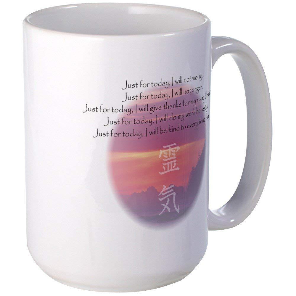 11oz mug Reiki Principles - Printed Ceramic Coffee Tea Cup Gift